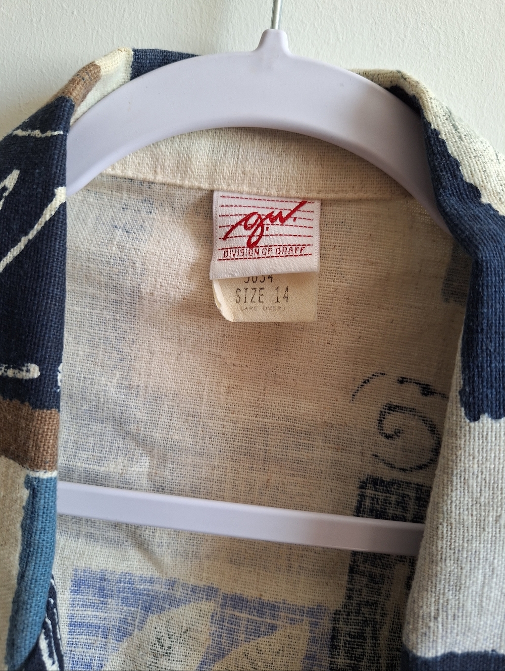 VTG G.W. Division Of Graff Women's blazers Size 14 - Picture 5 of 10